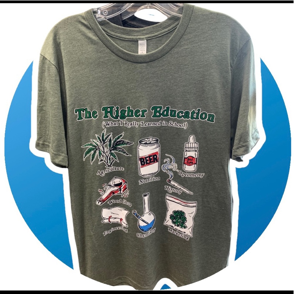 “Higher Education” Tee